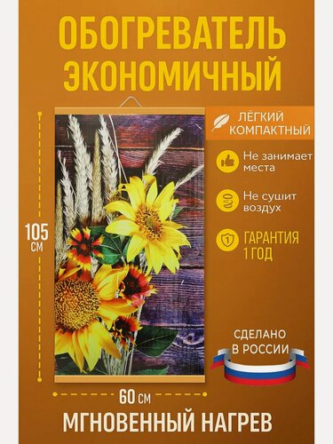 Изображение товара Картина обогреватель настенный инфракрасный для дома