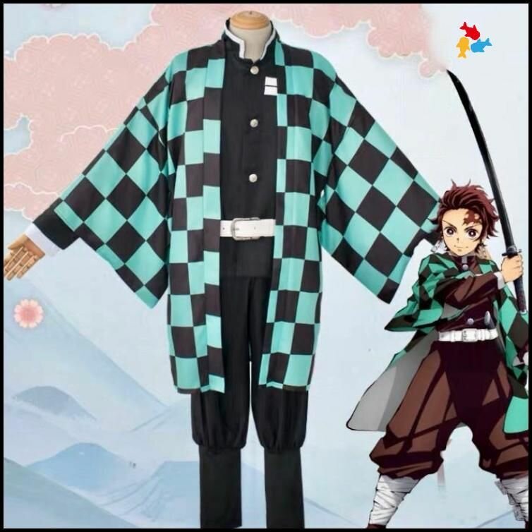 Костюм для косплея аниме/ Убийца демонов/Хэллоуин-KAWAKAWA