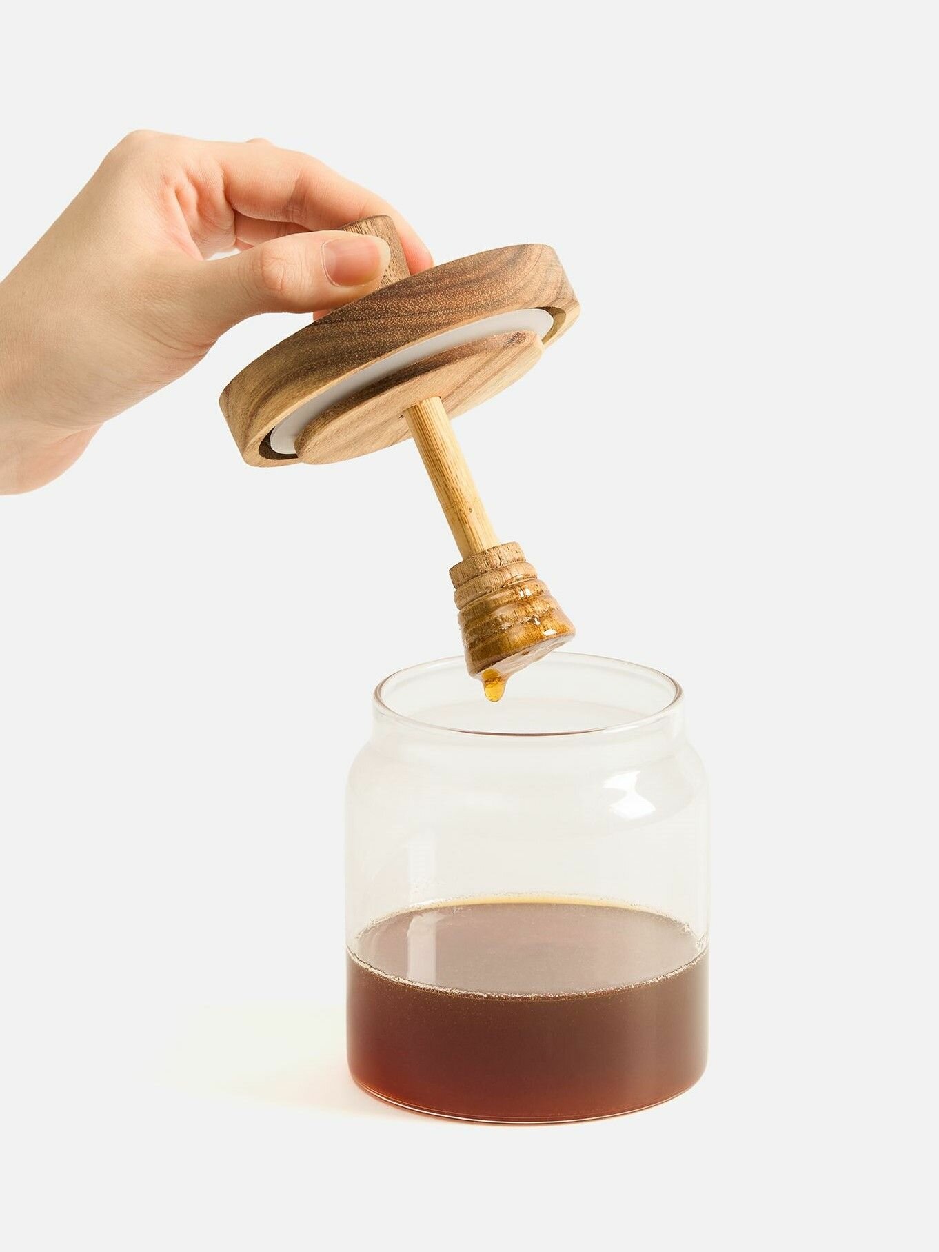 Банка для меда емкость для хранения 250 мл 13х9 см