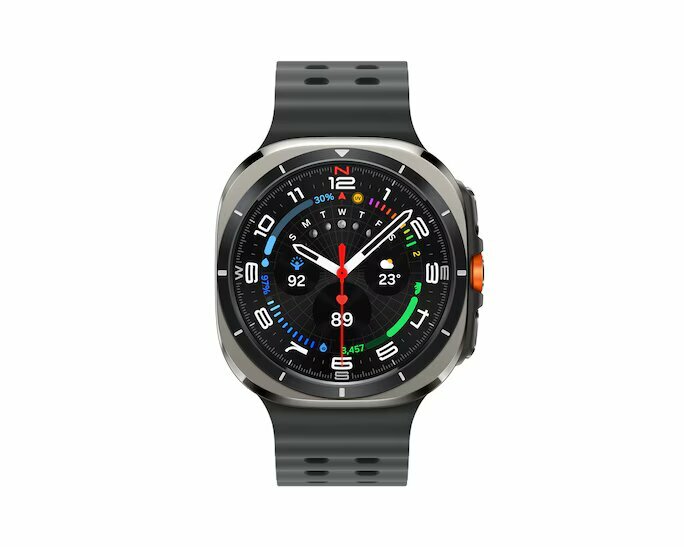 Умные часы GALAXY WATCH 8 Ultra HD8 KOPIYA, AMOLED, 1.43", Bluetooth, IP66, BLACK — фото 1