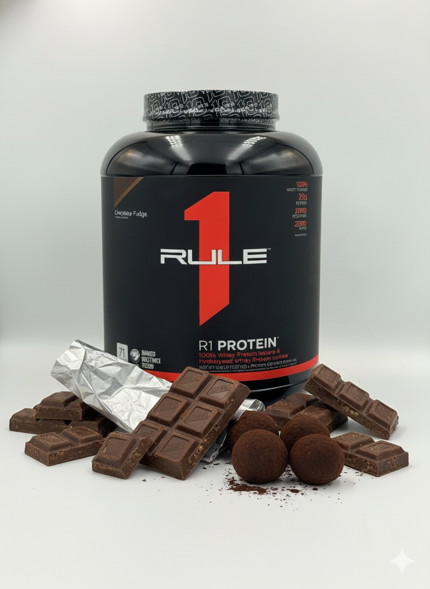 Rule1 Protien isolate вкус Chocolate Cream 2,3кг, 71 порций Шоклад