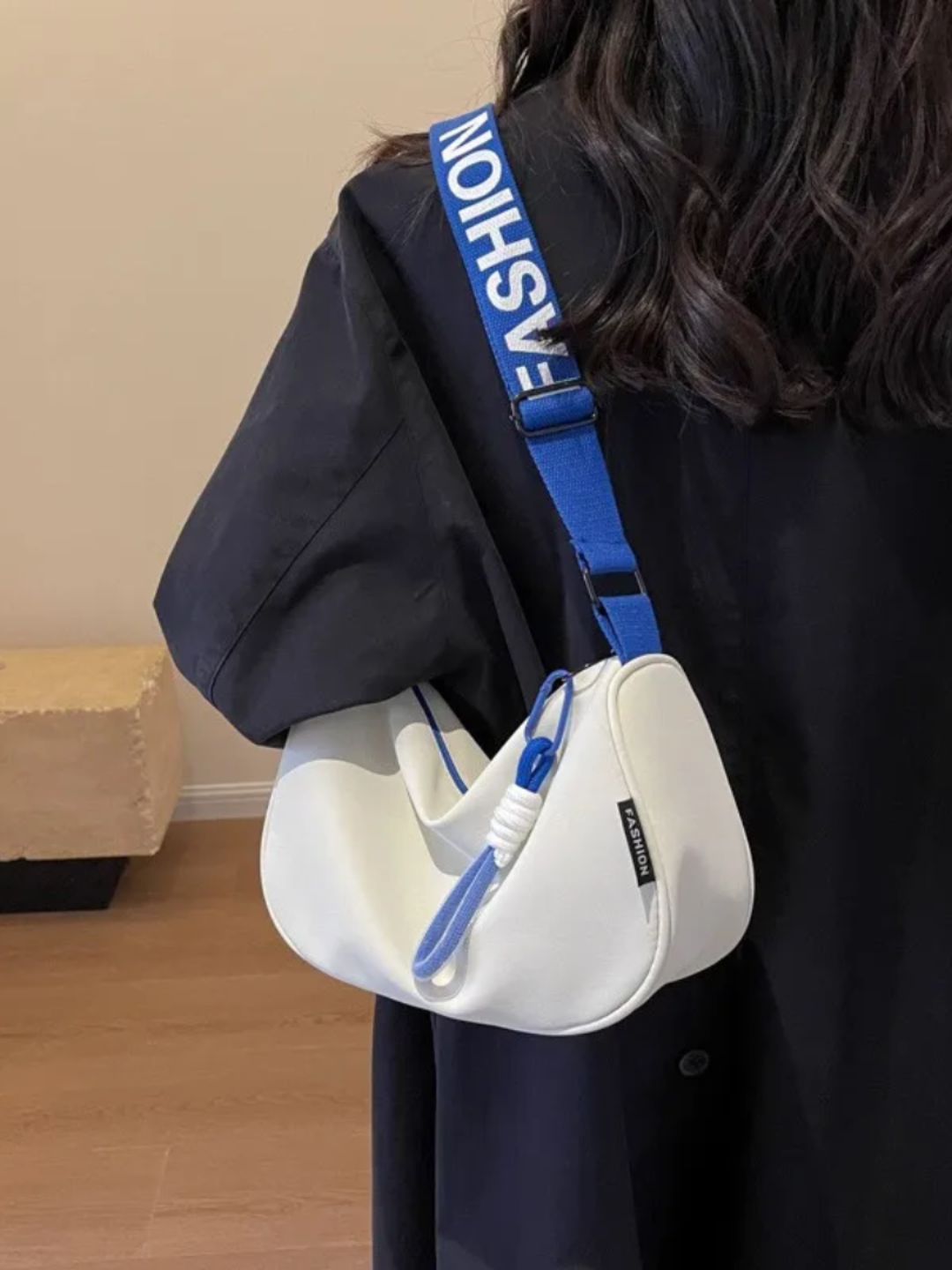 Сумка кросс-боди , голубой, — фото 1