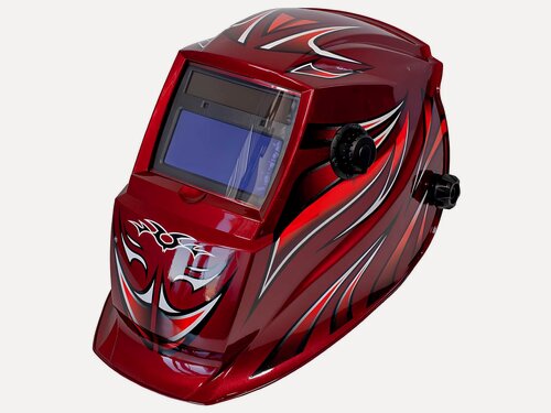 Изображение товара Сварочная маска хамелеон Number One Ф5 Огонь (93x43 мм, 9-13 DIN)