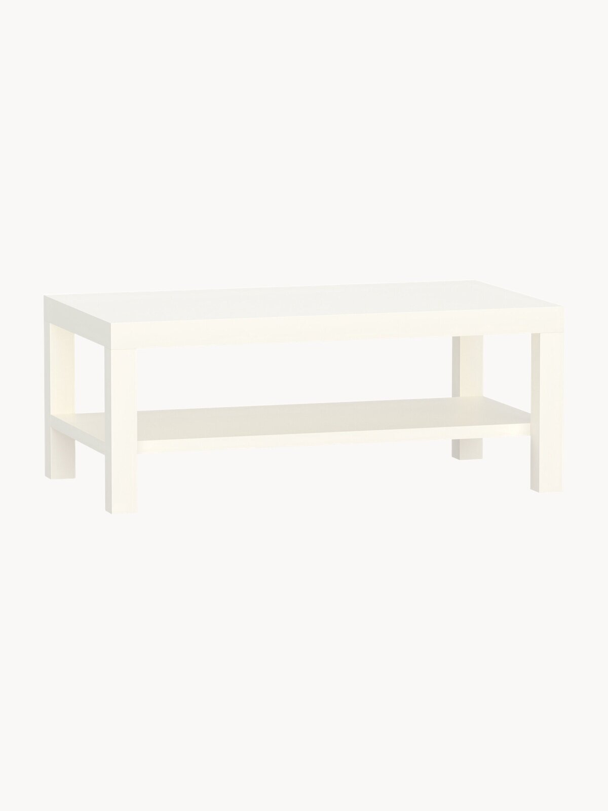 Столик журнальный Экен, ШхГхВ 90х50х45см, лхдф, ЛДСП, сотовое наполнение, белый