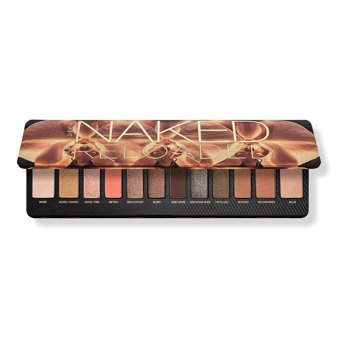 Urban Decay Naked Reloaded — палетка теней, 12 оттенков (нюд/бронза)