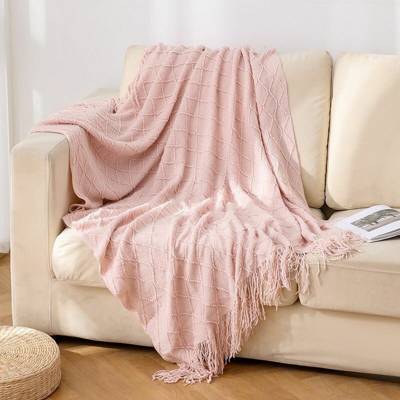 Чехлы на одеяло вязание Одеяла Плед Трикотаж Постельное белье диван одеяло Домашнее