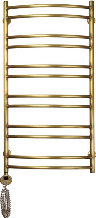 Полотенцесушитель электрический Domoterm Калипсо П12 50x100 античная бронза L