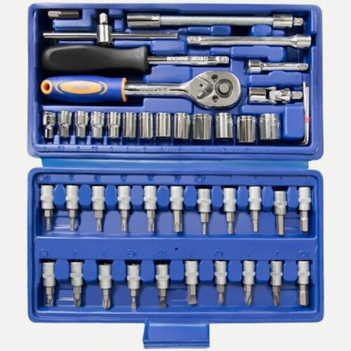 Изображение товара Набор инструмента Helfer HF005050, 46 предметов