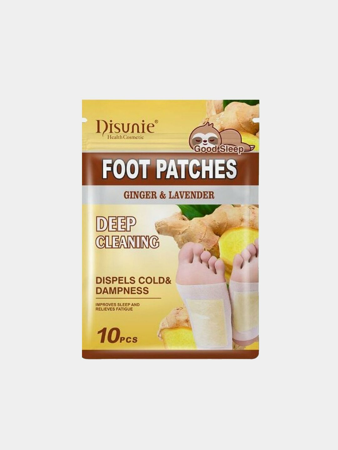 Очищающие многофункциональные пластыри для стоп Disunie Factory Deep Cleaning Foot Patch
