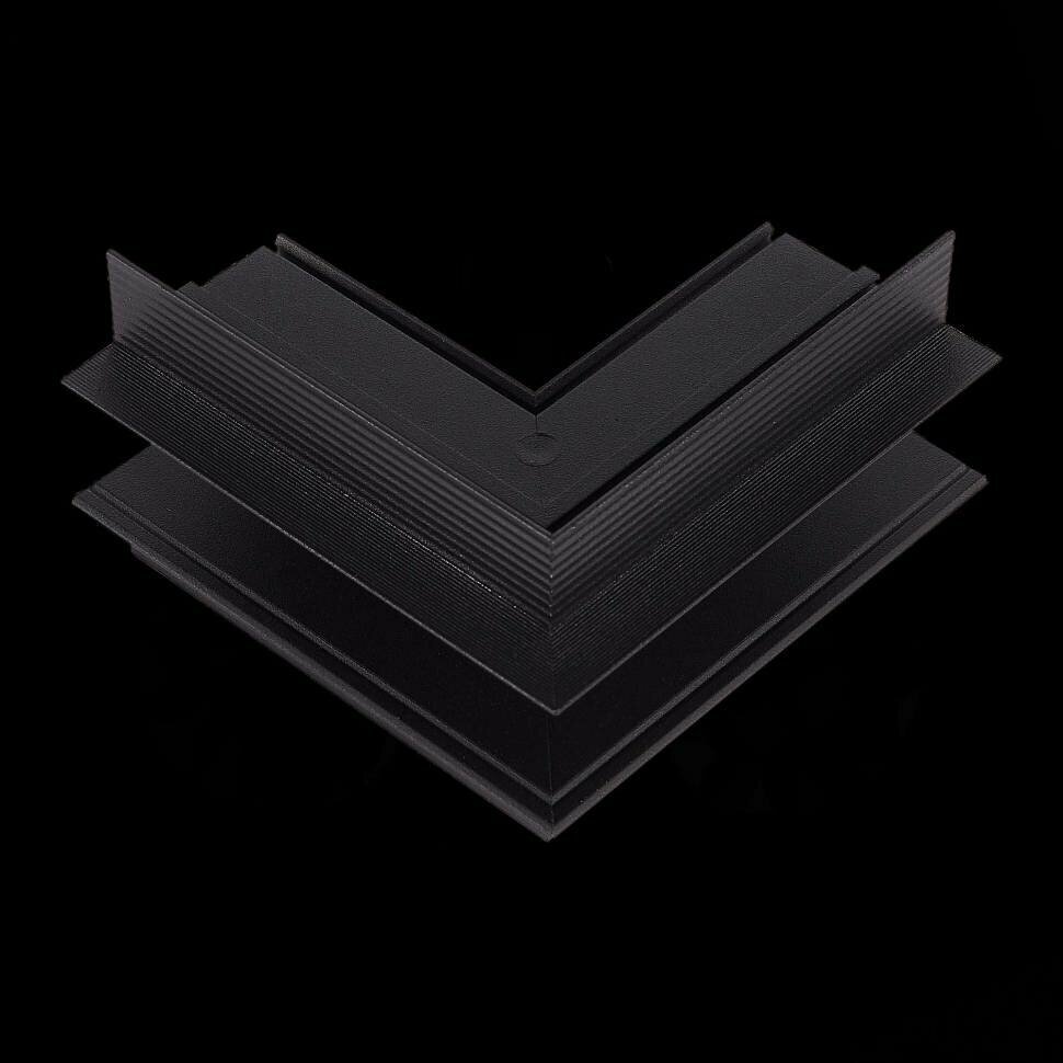 ST LUCE ST007.459.00 Внешний угол-соединитель для встраиваемого магнитного шинопровода ST-Luce Черный SKYLINE 48