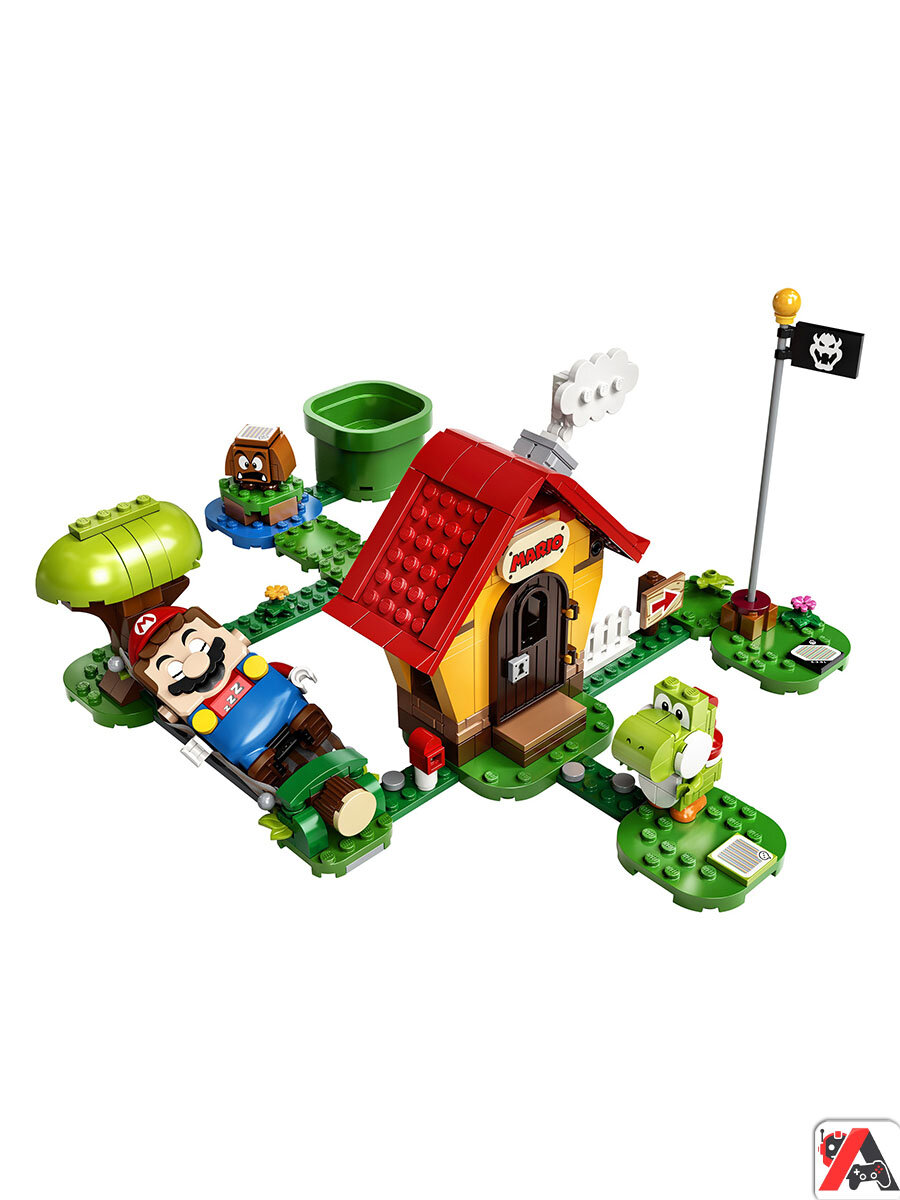 Конструктор Супер Марио Неприятности в крепости Вомпа — фото 1