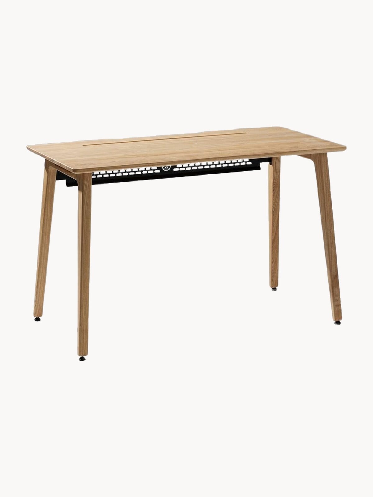 Письменный стол, компьютерный стол из массива ясеня Geometry Wood Гамз натуральный, 120 х 60 х 75 см