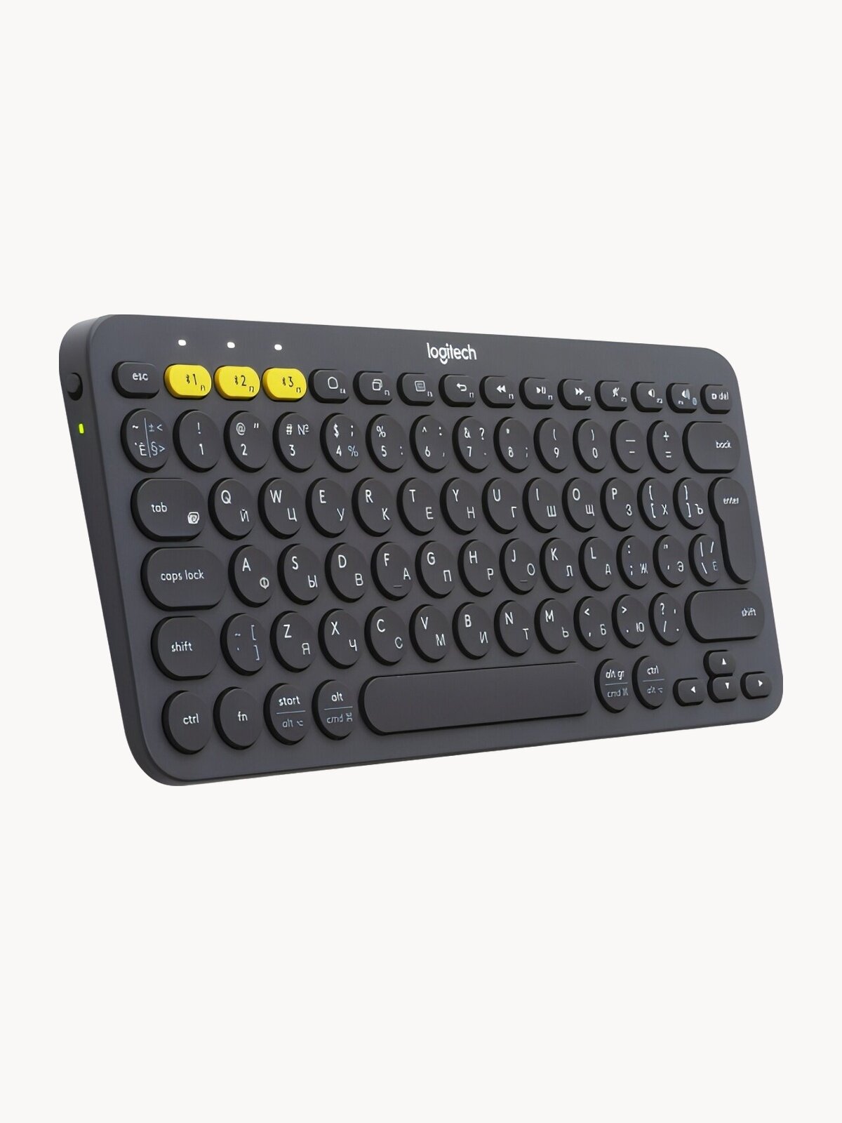 Клавиатура беспроводная Logitech K380 Dark Gray (русская раскладка)