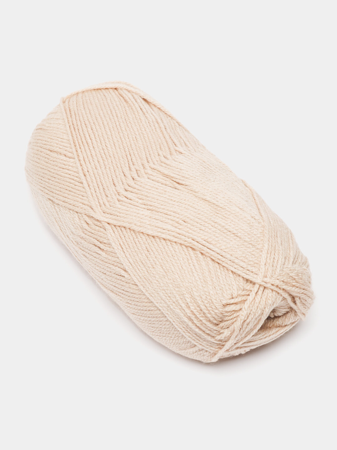 Пряжа Kartopu Gonca, антипиллинговая, средняя толщина, бежевая, 100% акрил, 100гр — фото 1