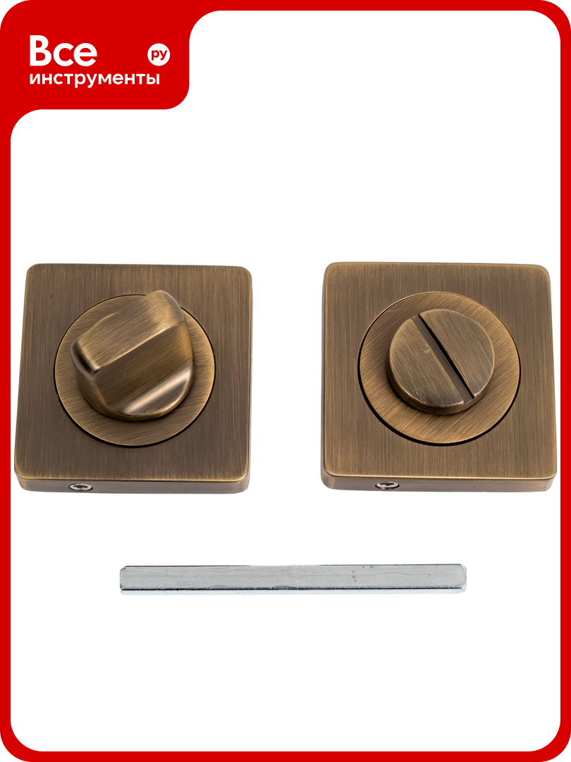 Накладки санузловые Вантаж мат. бронза BK02M-2