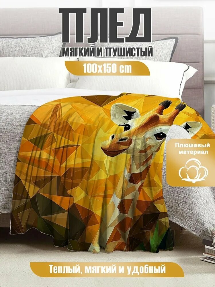 Baiyunpiaopiao Плед , Полиэфирное волокно, 200 см х 150 см, 1.5-спальный, размером 150 на 200 см, в расцветке Стиль 12