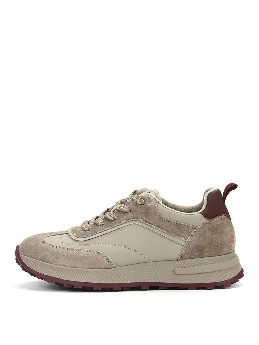 Кроссовки Thomas Munz, размер 37, бежевый/бордовый — фото 1