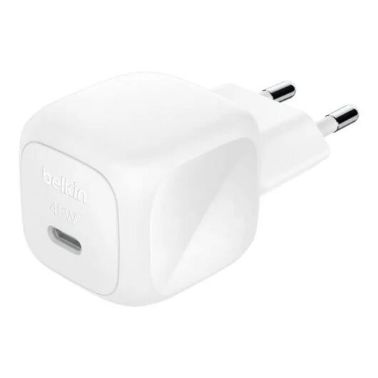 Belkin Компактное сетевое зарядное устройство USB-C мощностью 45 Вт + кабель USB-C — фото 1