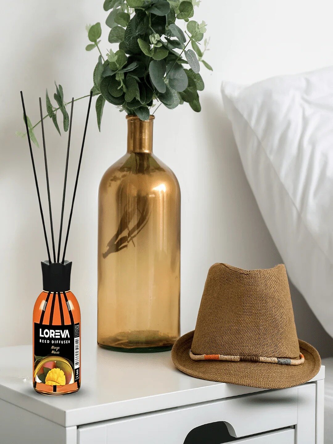 Lorena Mango 55 мл Освежитель воздуха, ароматизатор и аромат для дома, офиса и автомобиля