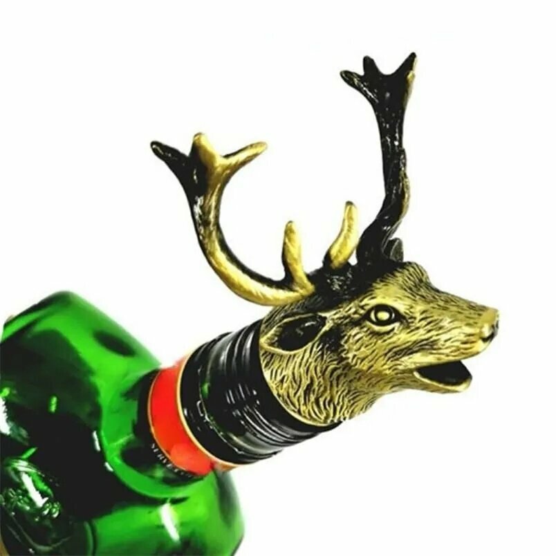 Инструмент Для Розлива Вина В Форме Головы Оленя Jagermeister Инструмент Для Домашнего Бара