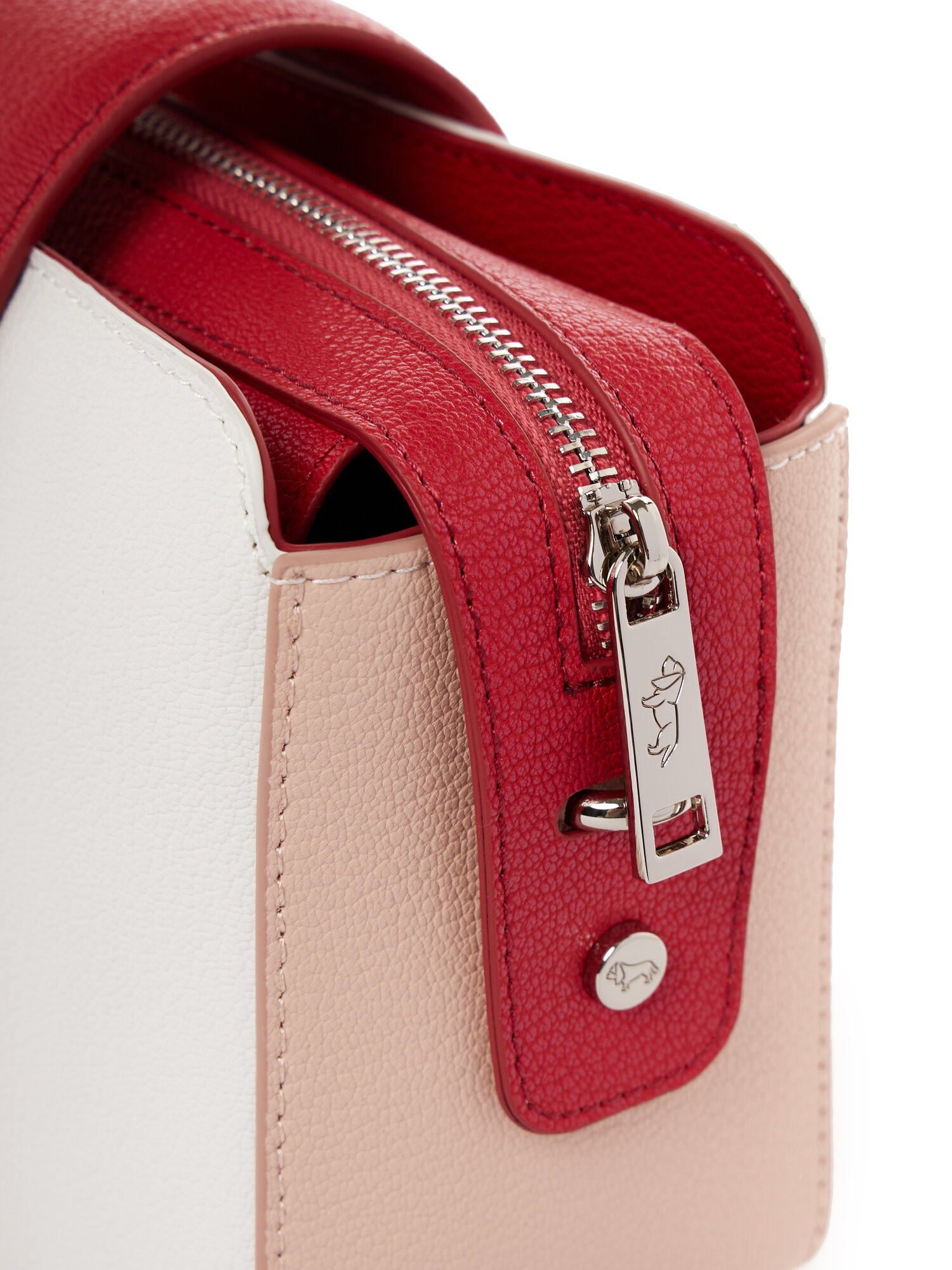 Сумка кросс-боди LABBRA, фактура гладкая, белый — фото 1