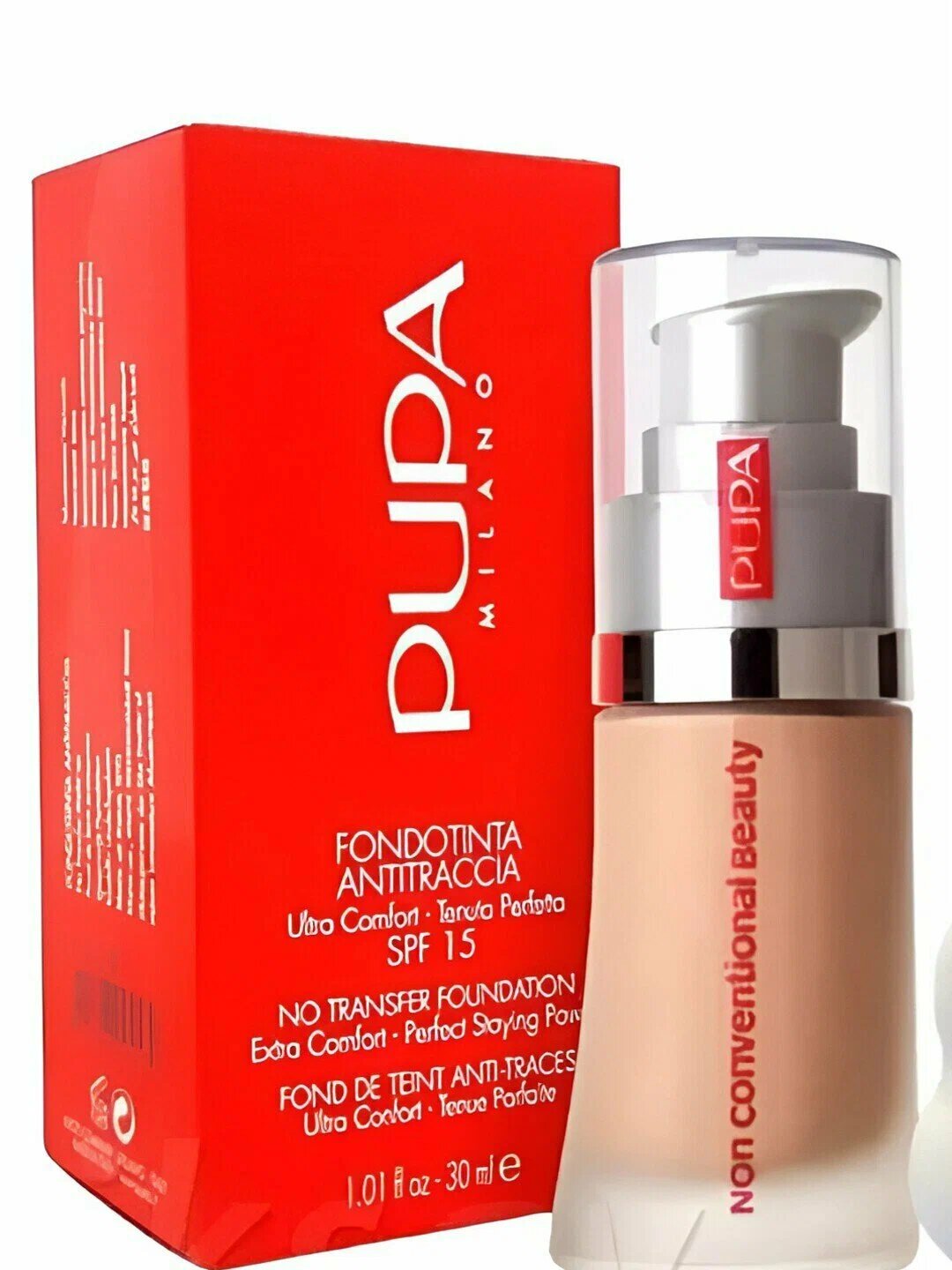 Устойчивый тональный крем с SPF 15, 30 мл – без следов и жирного блеска. Гипоаллергенный тональный крем, матовый эффект