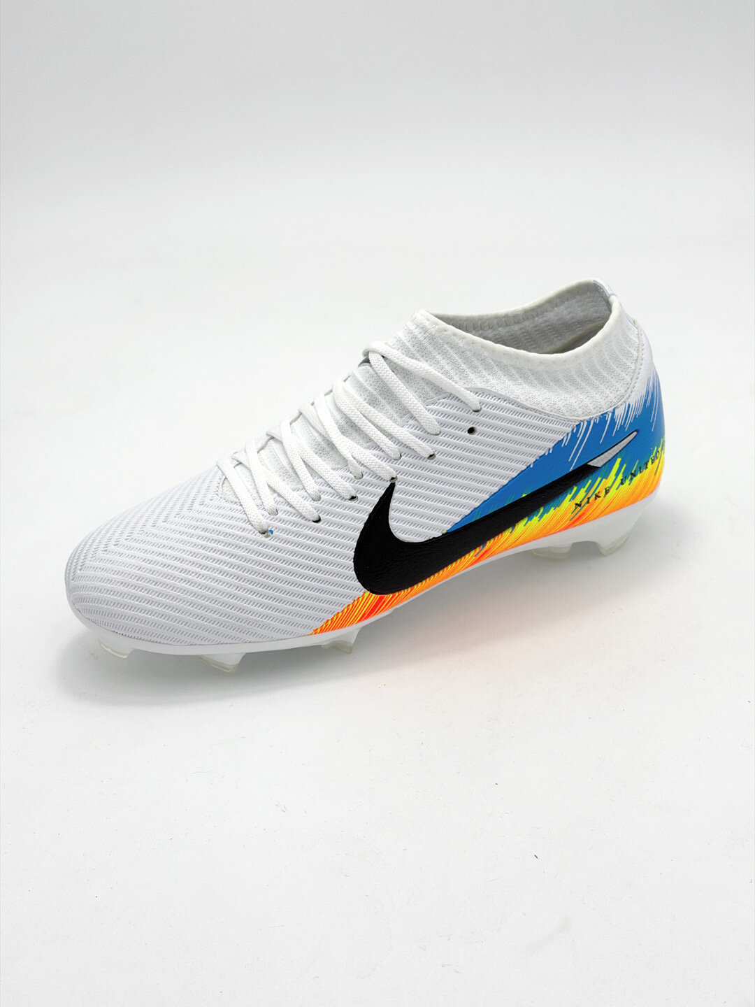 Бутсы , размер 42, белый/желтый/синий — фото 1