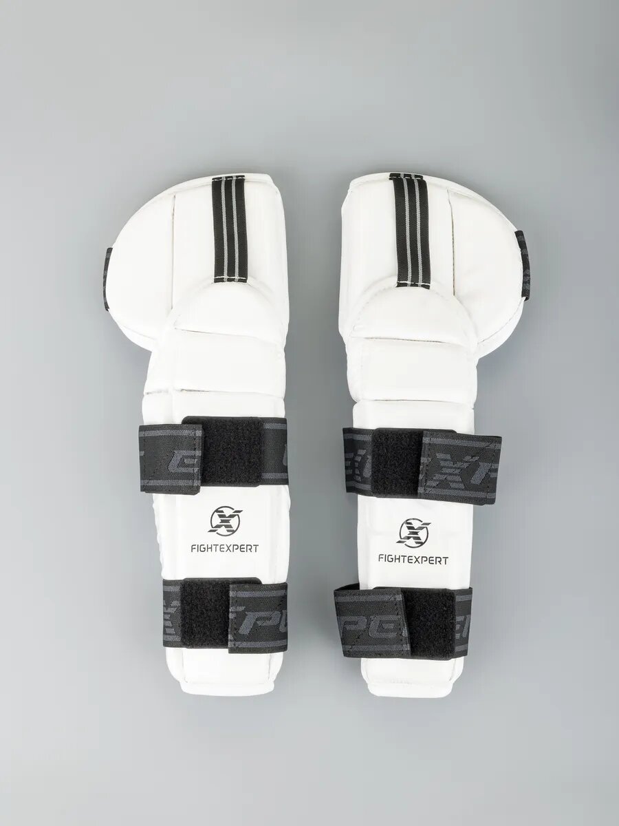 Защита локтя и предплечья "Fight Expert", белый цвет, размер L