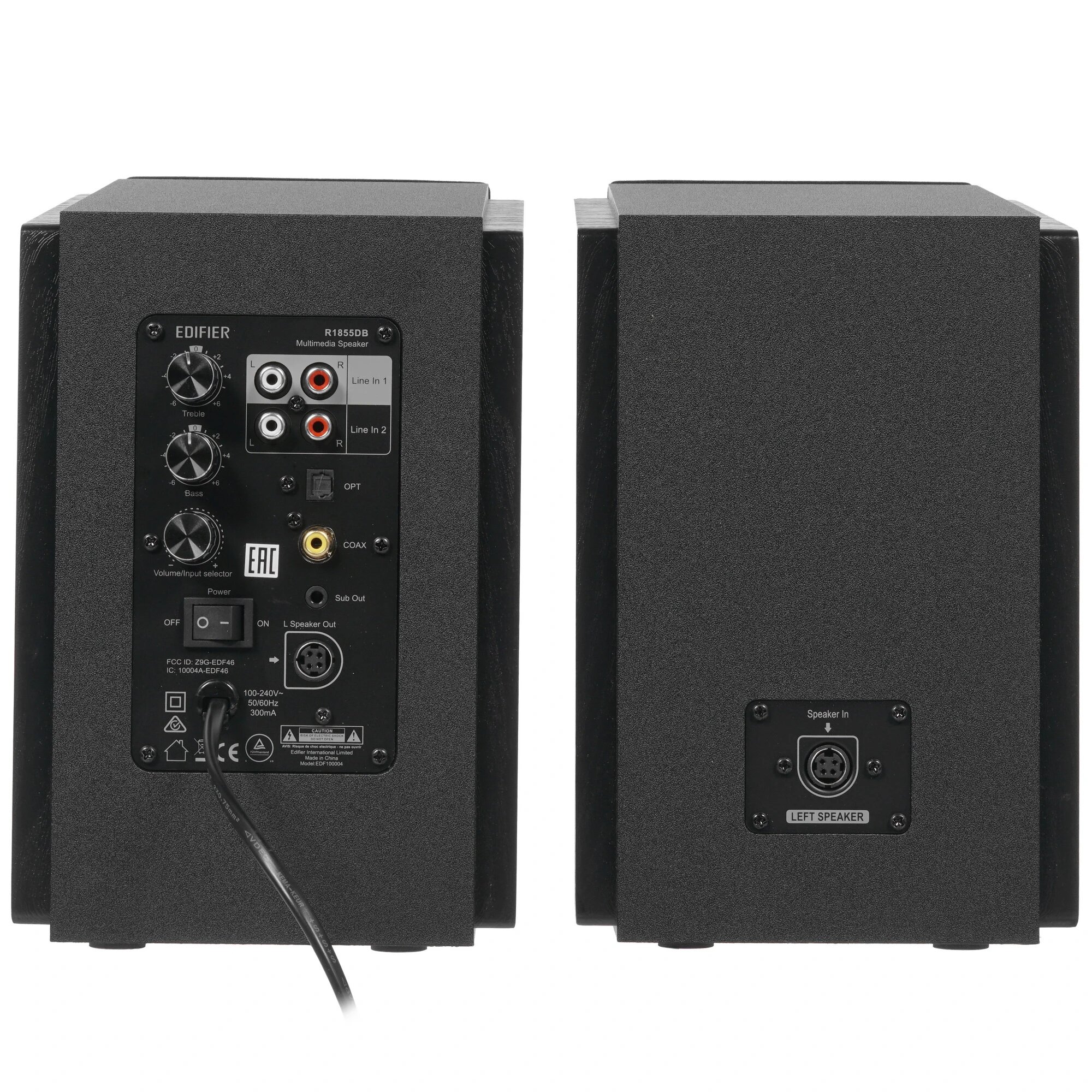 Акустическая система 2.0 Edifier R1855DB 70W (черный) 12 мес. гарантия — фото 1