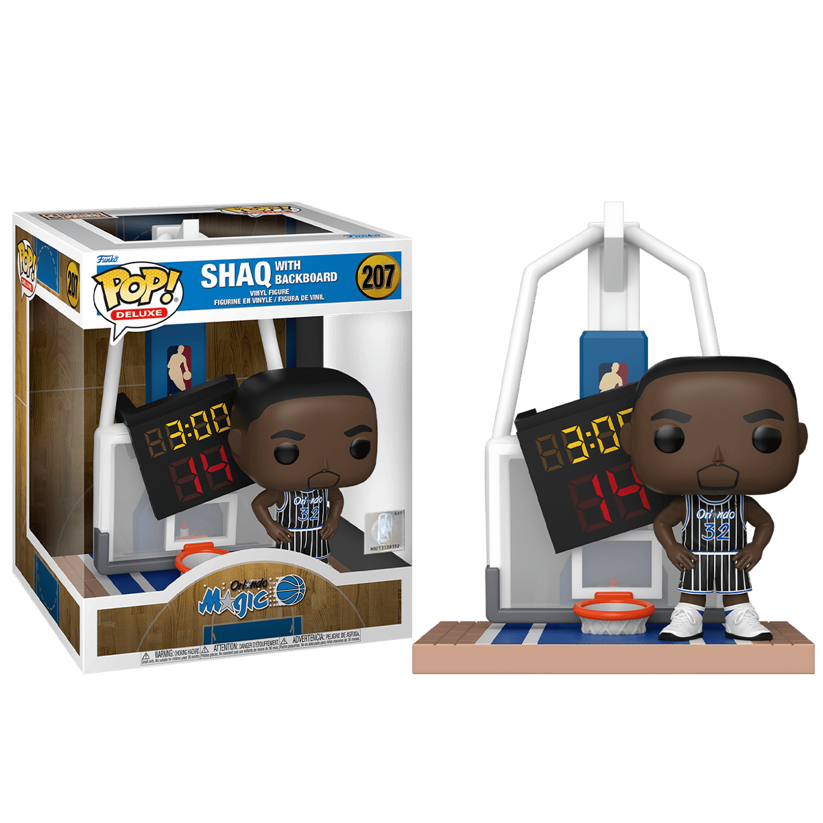 Фигурка Funko POP! Deluxe: Shaq with Backboard 86311 (207) Шак Шакил — фото 1