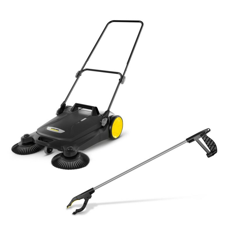 Подметальная машина Karcher S 4 Twin Go! Further | 1.766-363.0, щипцы для сбора мусора - в комплекте