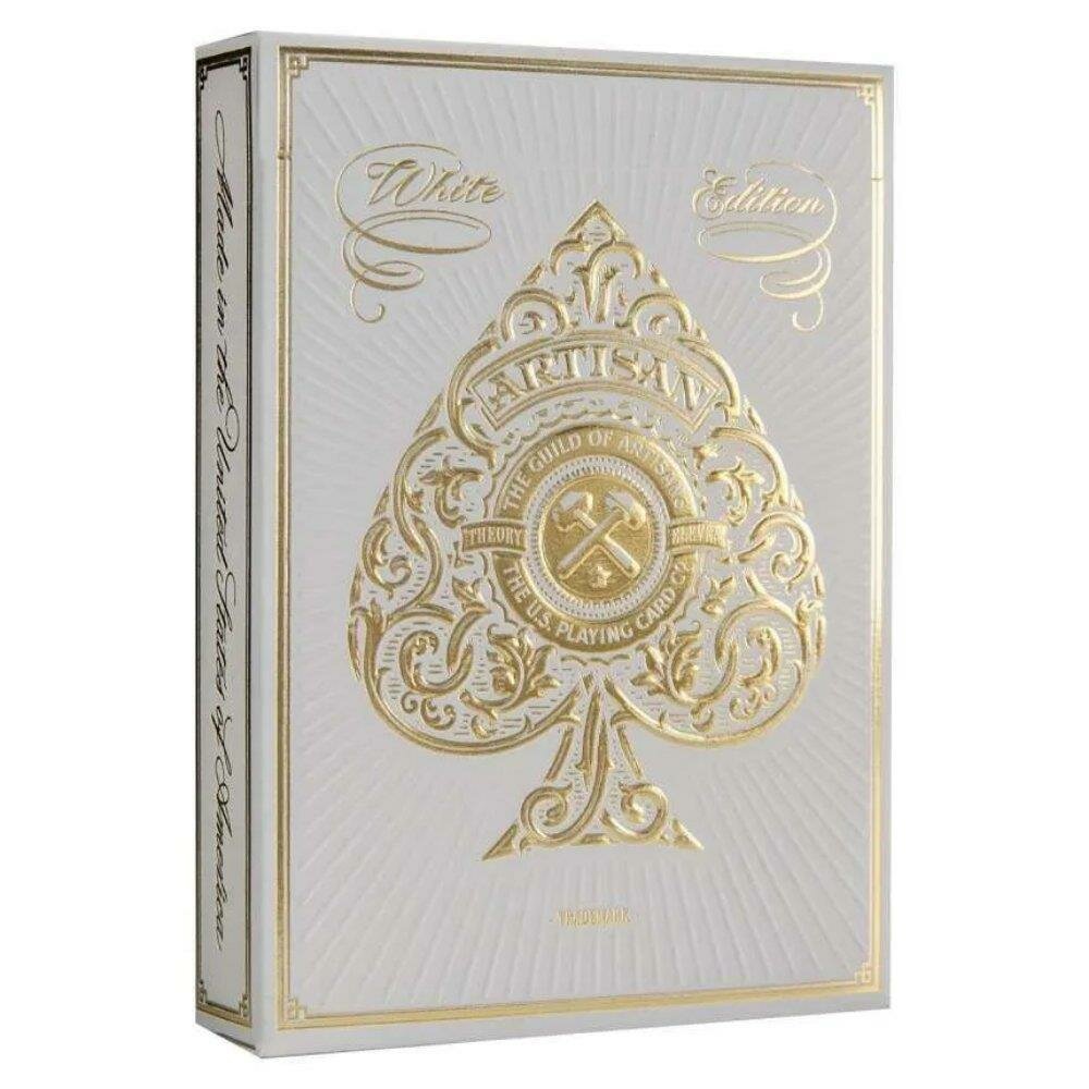 Карты пластиковые игральные "White Artisans" 61900 Theory11.