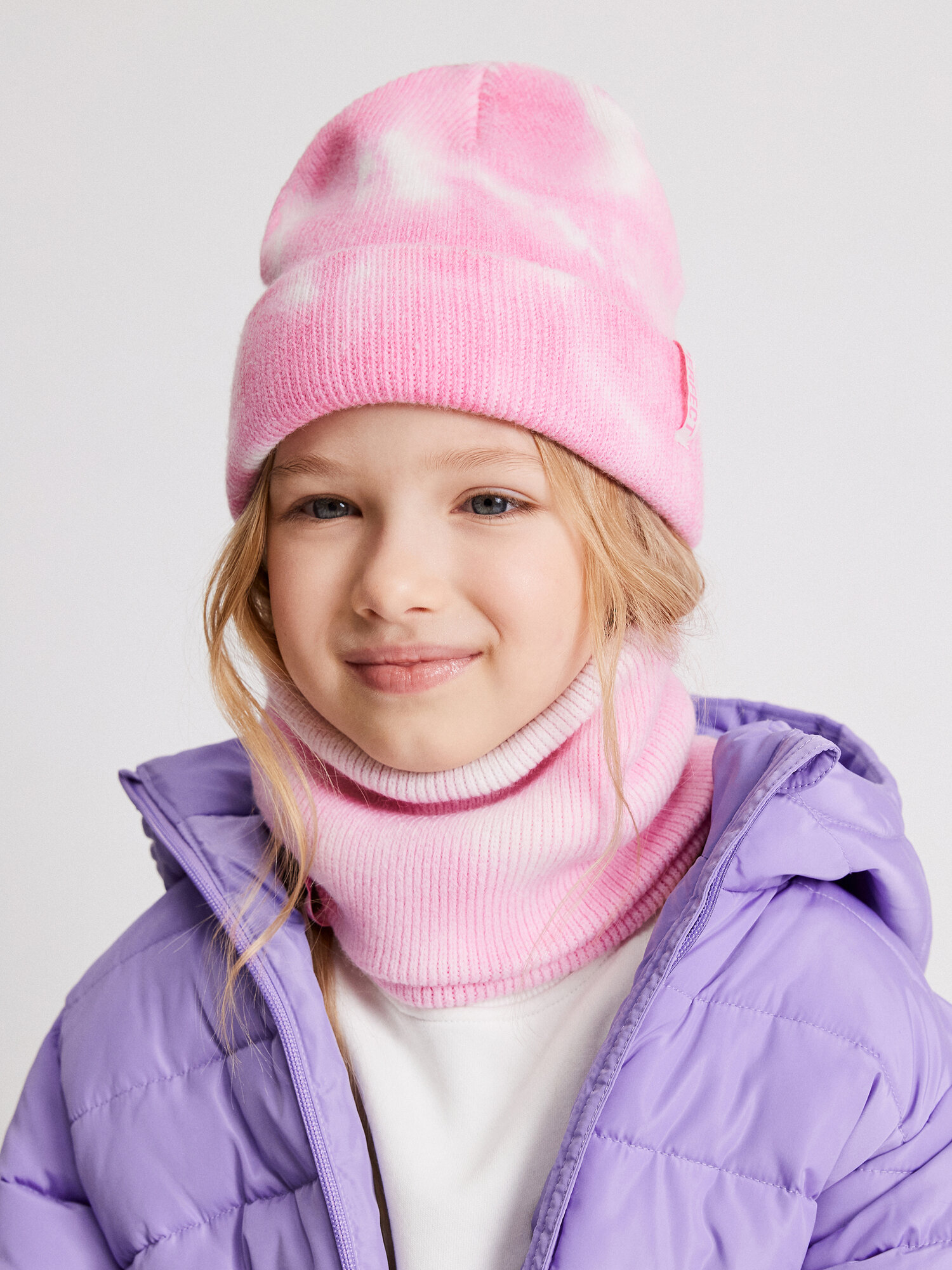 Шапка-бини для девочек