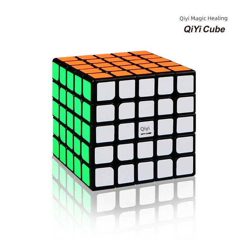 Qiyi 5x5 Кубик Черный для скоростного куба соревновательного уровня