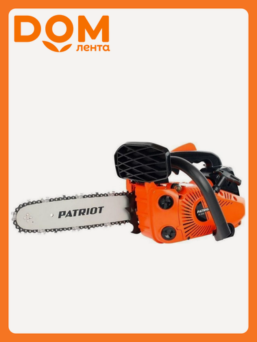Изображение товара Бензопила PATRIOT RT 2512, шаг цепи 3/8, объем двигателя 25 см3, длина шины 30см