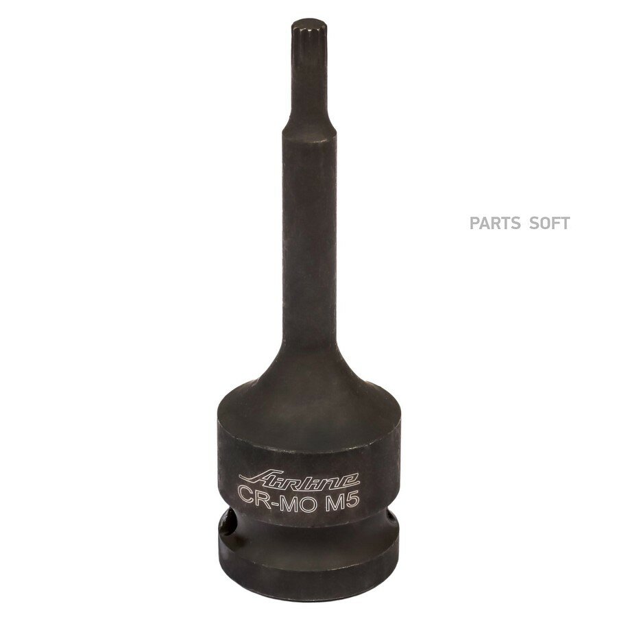 Головка ударная торцевая 1/2" DR внешний SPLINE M5 AIRLINE ATAS033