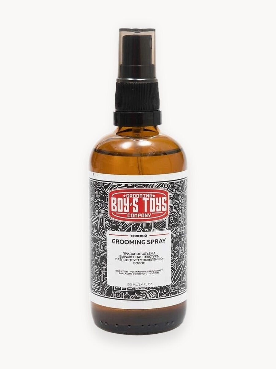 BOY'S TOYS GROOMING Спрей солевой для укладки, 100 мл