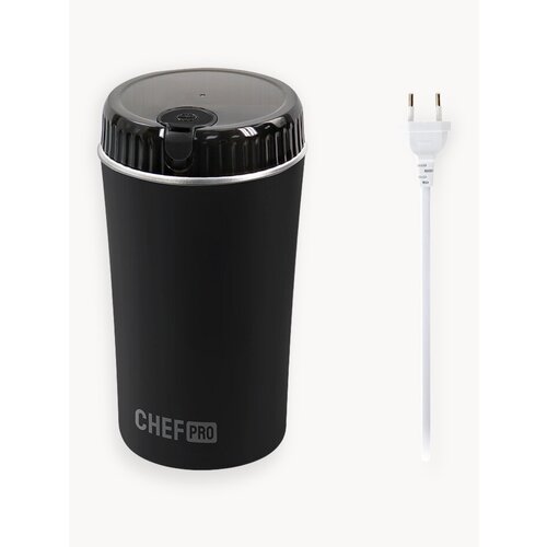 Кофемолка CHEF PRO CF-CG1402A темное серебросеребряный хром 1076₽
