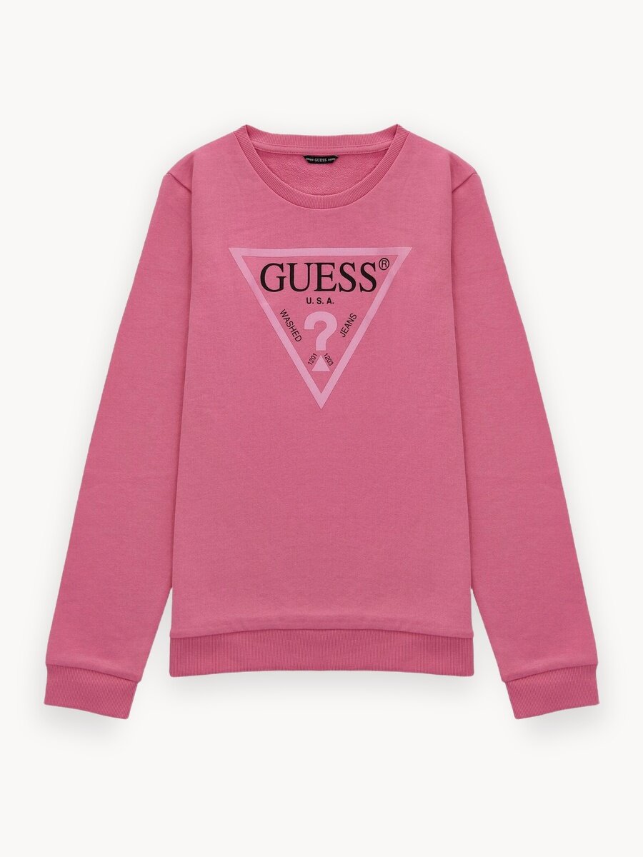 Свитшот GUESS, размер 8 лет, розовый,