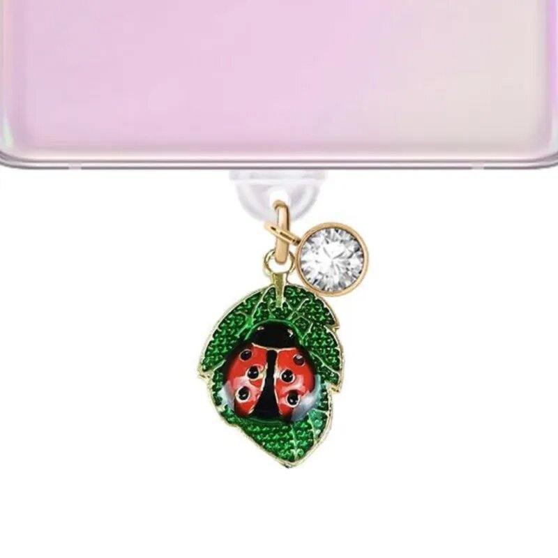 Милая мультяшная противопыльная заглушка для iPhone, Samsung, Xiaomi, Huawei, Type C, Android, защита порта зарядки, полимерные пылезащитные заглушки For Micro USB