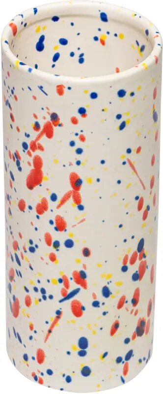 Ваза керамика 20 см цвет разноцветный