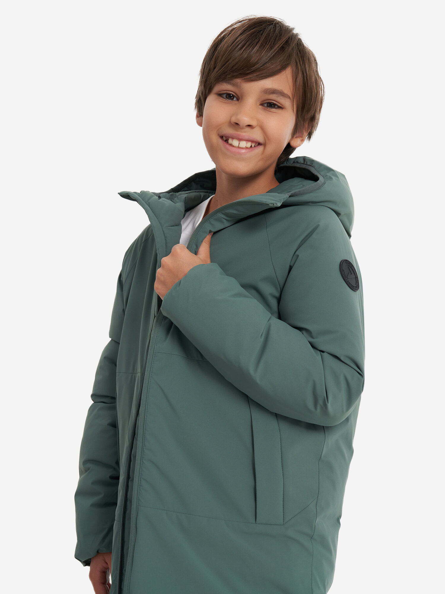 Куртка Demix Sport Style Boy's Faux Down Jacket размер 152-158 еловый