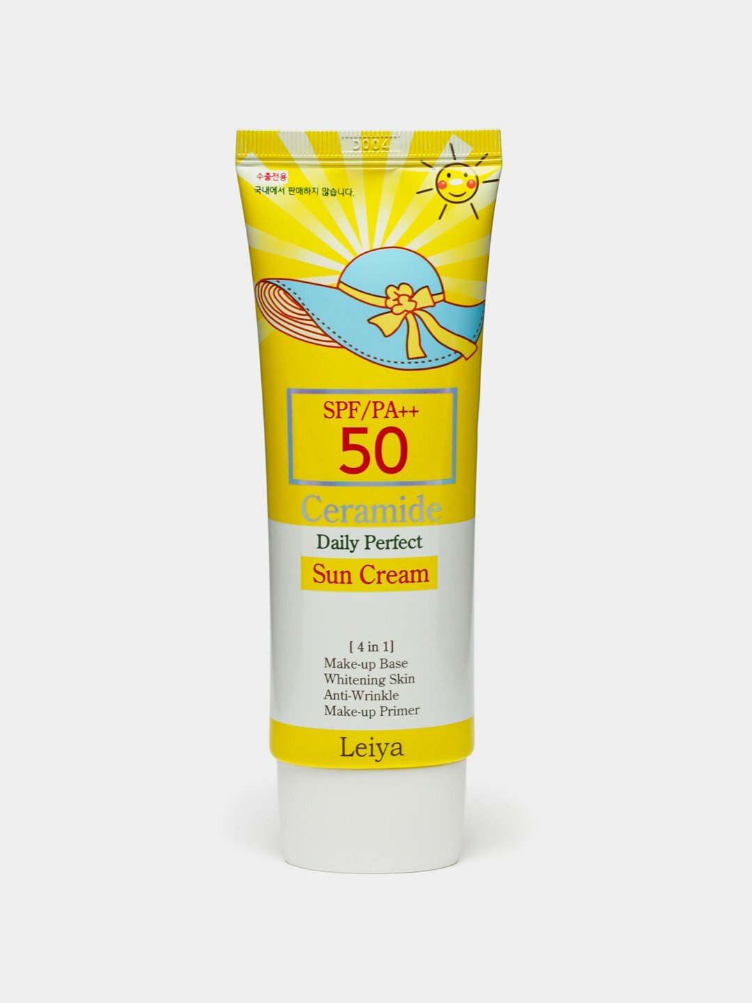 Увлажняющий солнцезащитный крем для лица Leiya SPF50+ PA++++, защита от УФ-излучения, 50 мл