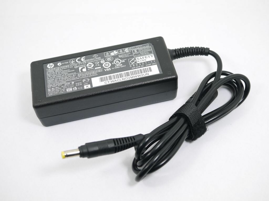 Блок питания для ноутбука HP Compaq (4.8 мм, 1.7 мм, 18.5 V, 3.5 А), новый