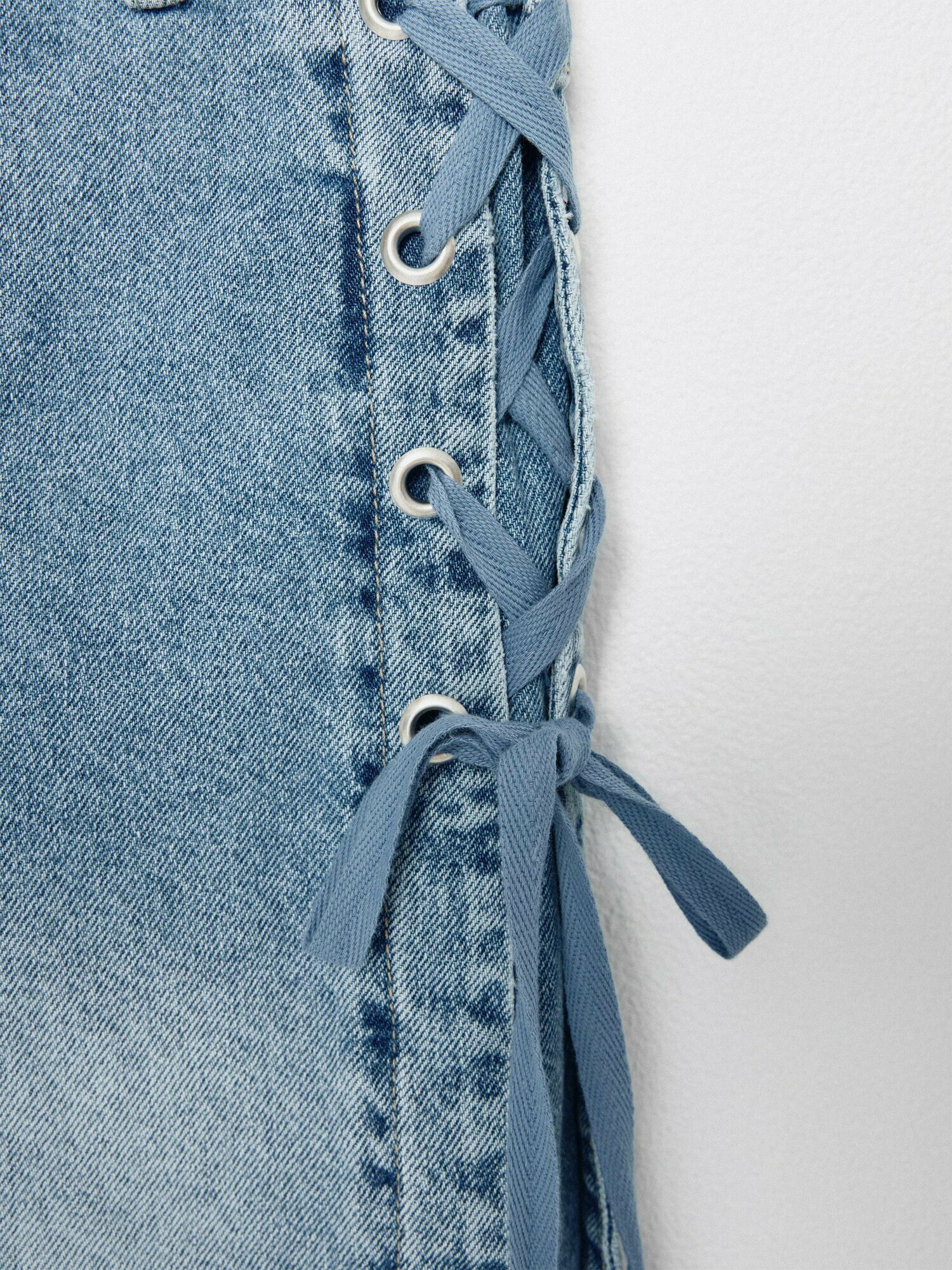 Джинсы Sela Осень-зима 2025, размер 164, голубой индиго — фото 1