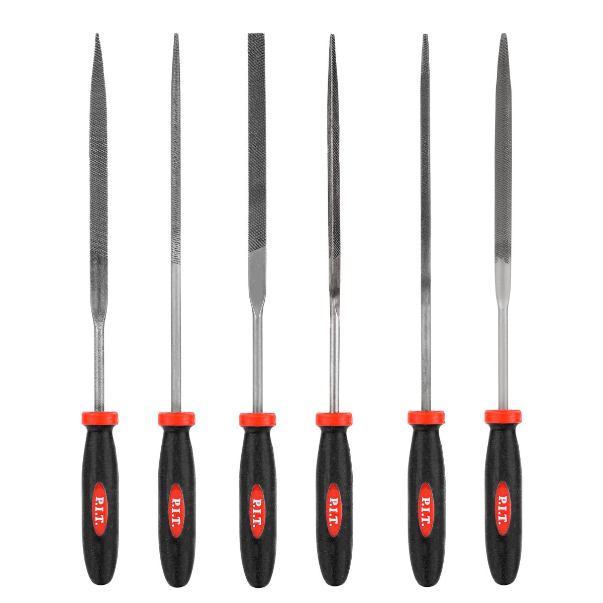 Набор надфилей 6шт, №3, 200/100 мм P.I.T. HSET03-0006