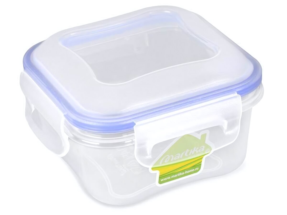 Контейнер 045л герметичный 'Спессо' квадратный для заморозки СВЧ