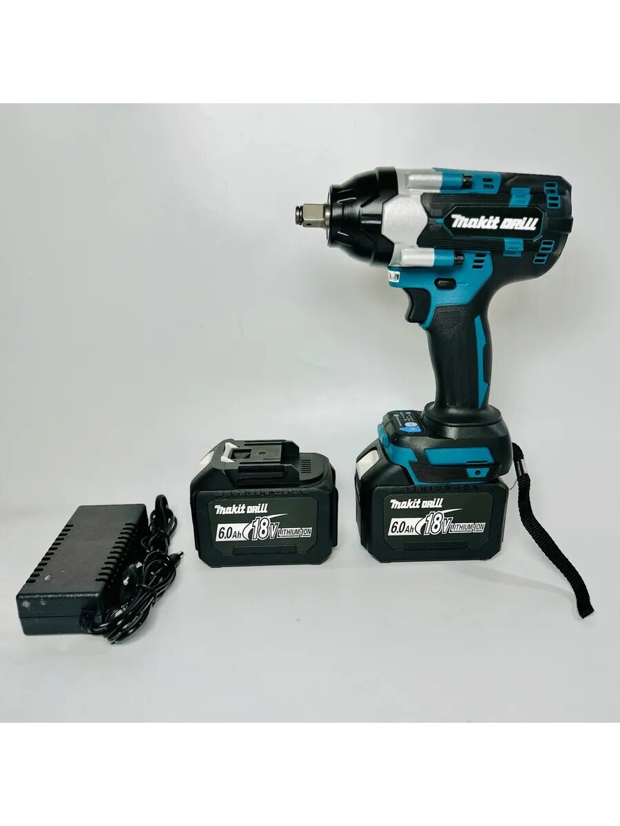 Гайковерт аккумуляторный ударны 6 Ач 600 Нм