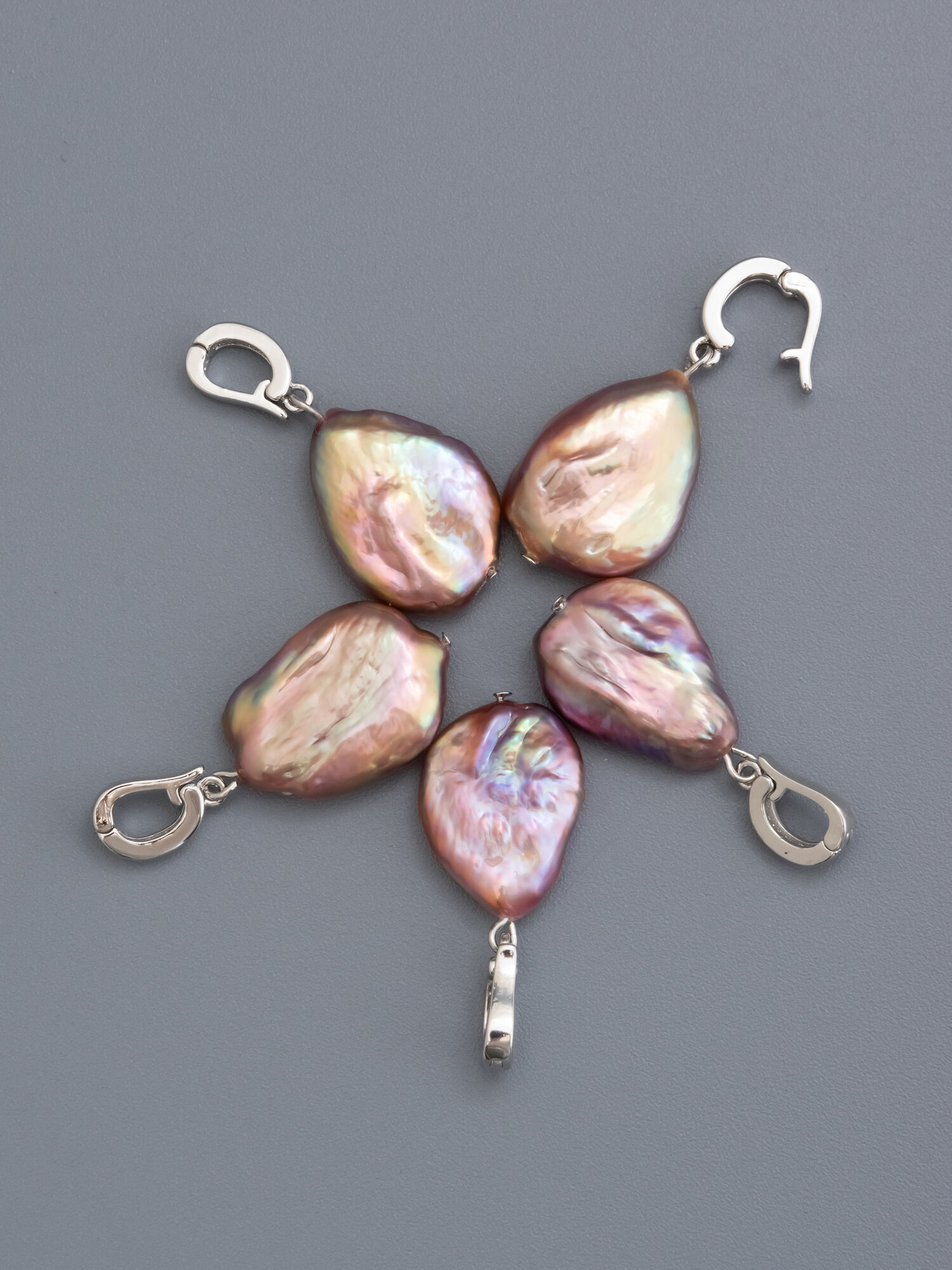 Подвеска ЖемАрт, жемчуг пресноводный культивированный — фото 1