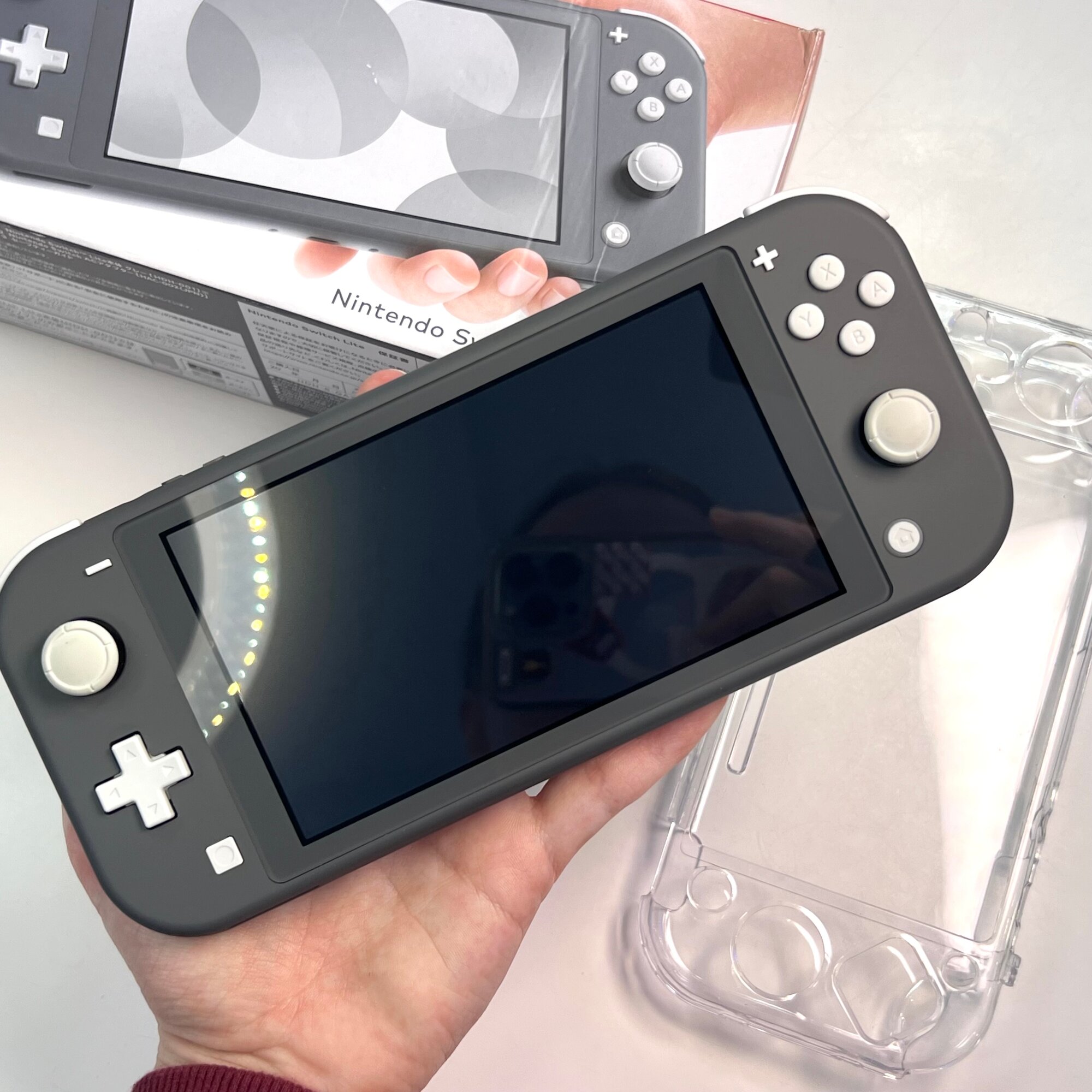 Nintendo Игровая приставка Nintendo Switch Lite 32GB (Серый, Global)